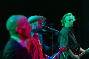 Michael Stipe, Mike Mills and Peter Buck